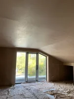 My plastering work today