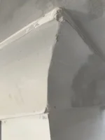 Is this acceptable work-cornices and bathroom setting