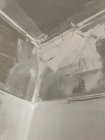 Is this acceptable work-cornices and bathroom setting