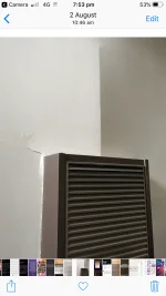 Gyprocking has buckled (?)