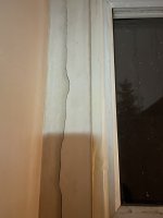 New Plaster Big Cracks