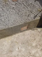 Has this damp proofing and rendering been done correctly ?