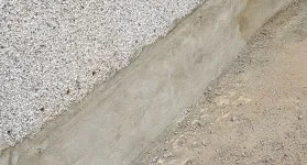 Has this damp proofing and rendering been done correctly ?