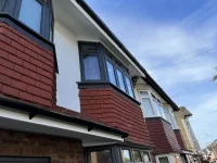 Replacing tiles on a window bay