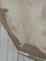 Plaster falling off wall