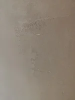 1st coat didn't want to stick properly