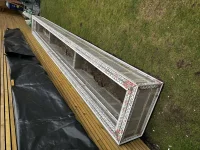 K Render on garden block wall 600mm high x 8m