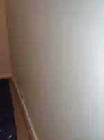 Direct skim over artex ceiling and bedroom walls - acceptable quality standards?