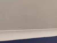 Direct skim over artex ceiling and bedroom walls - acceptable quality standards?