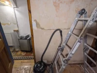 Plastering a Victorian home