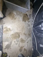 Small but awkward concrete pour