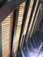 some additional pictures of the ceilings lath and plaster